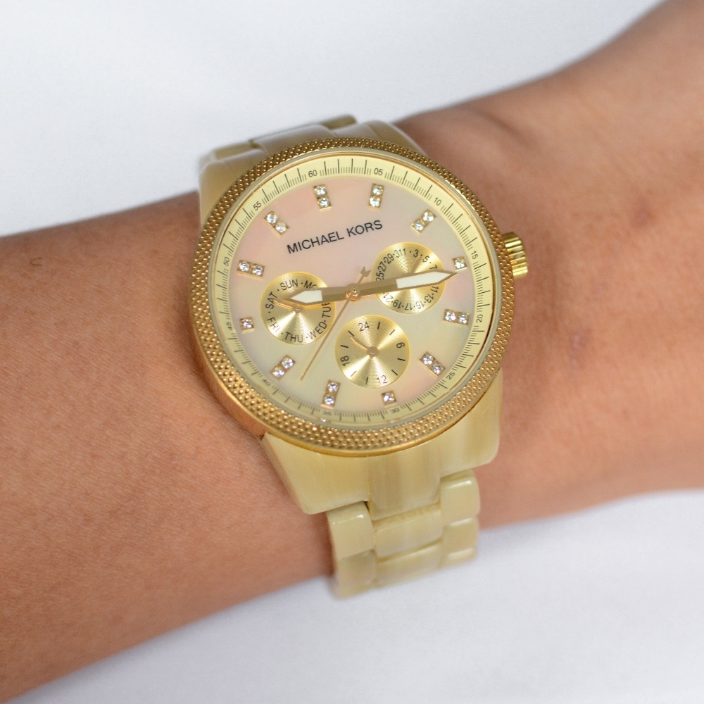 Michael Kors Rose Gold Chronograph MK5039 Watch